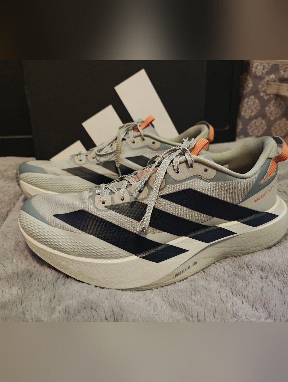 Adidas Evo SL ATR Waterproof Running Shoes Sage M9